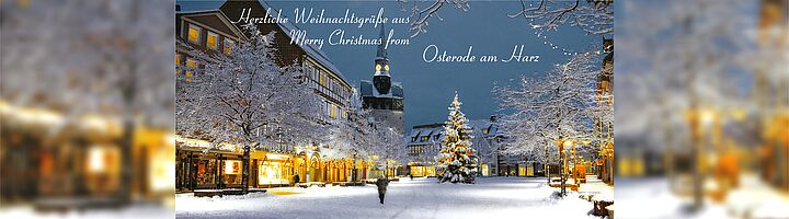 Altstadt Osterode am Harz weihnachtlich