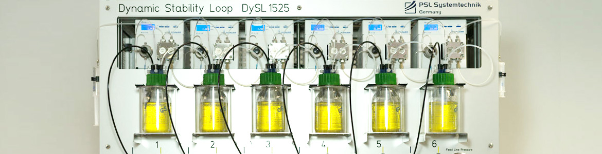 Dynamic Stability Loop: vollautomatisches Laborgerät zur Untersuchung der Langzeitstabilität von Chemikalien. Stresstest durch multiple Heiz- und Kühlzyklen. Geringe Probenmengen, PSL Systemtechnik